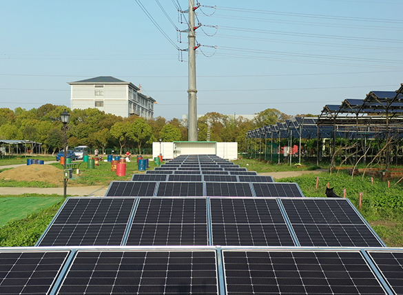“集装箱储能+集装箱光伏”  一时电力解决规划
